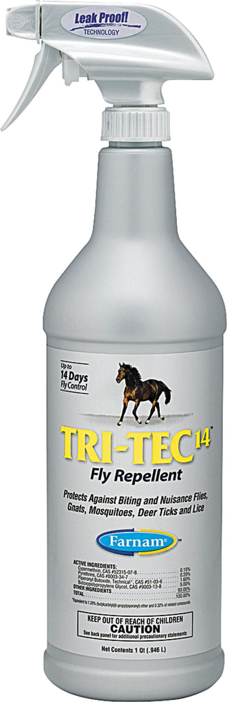 Tri-tec 14 Fly Repellent Spray For Horses