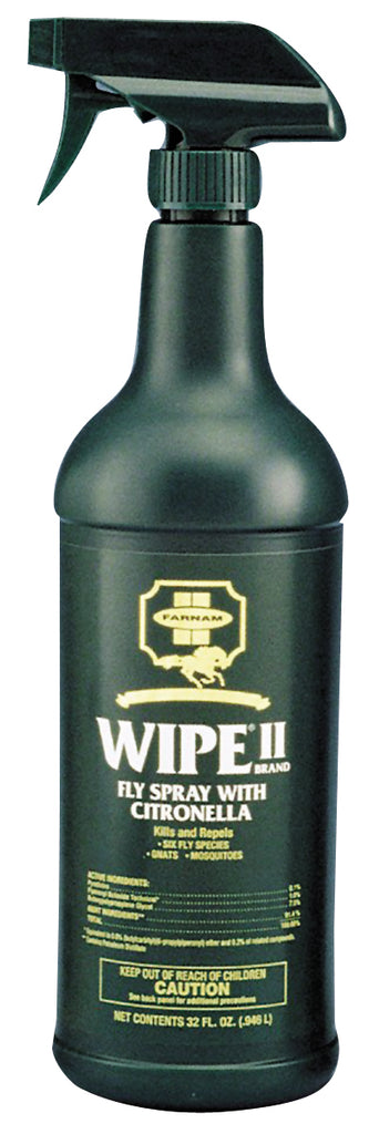 Wipe Ii Brand Fly Spray With Citronella