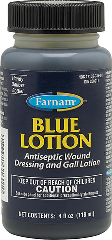 Blue Lotion Antiseptic Wound Dressing