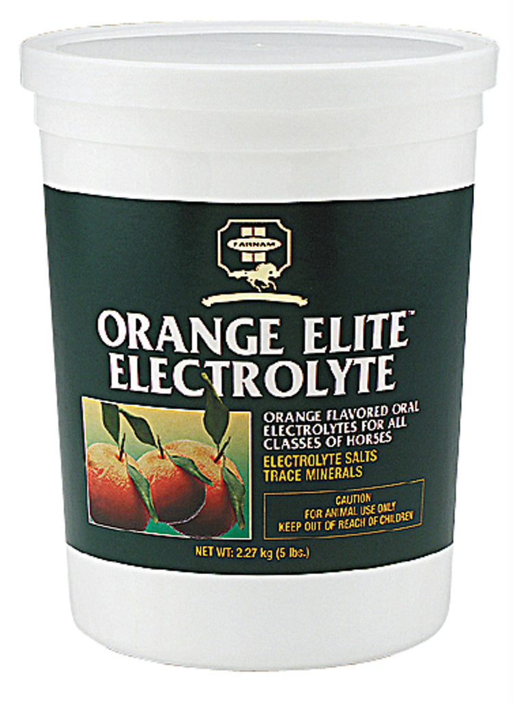 Orange Elite Electrolyte For Horses