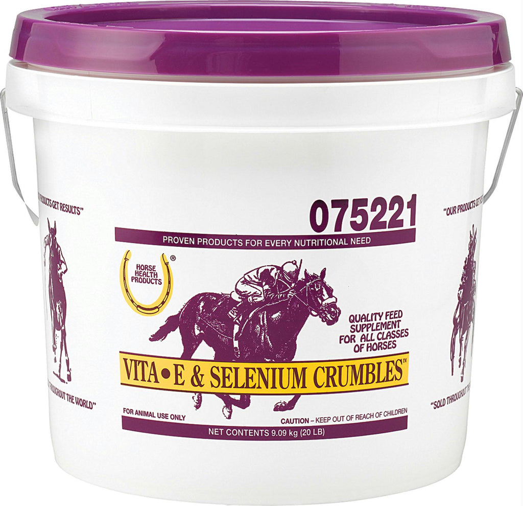 Vita E + Selenium Crumbles Supplement For Horses