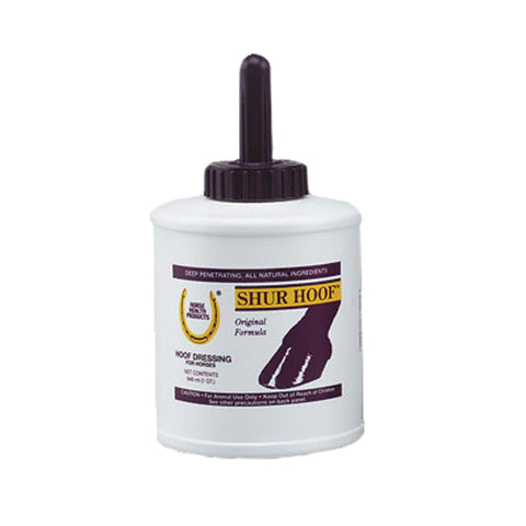 Shur Hoof Moisturizer With Brush For Horse Hooves