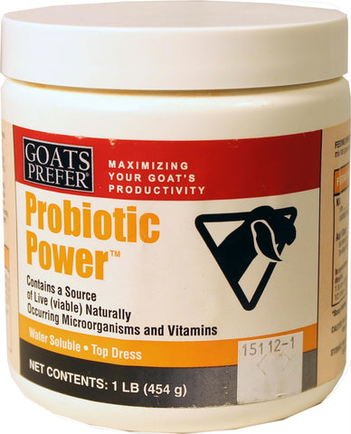 Goats Prefer Probiotic Powder