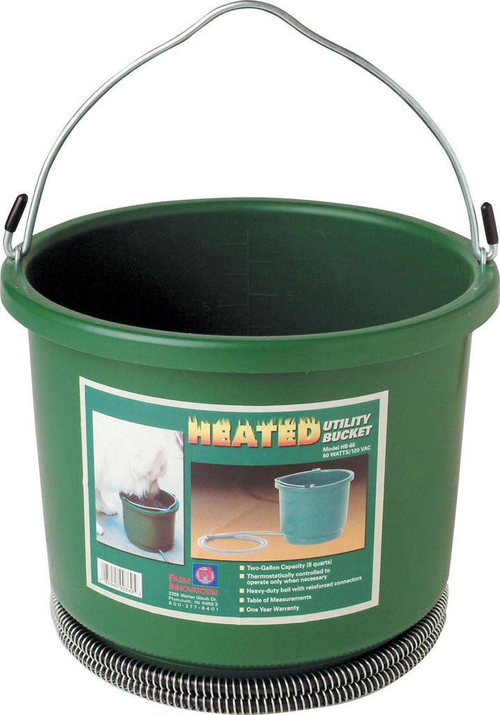 Plastic Heated Bucket