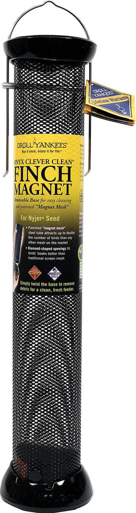 Onyx Clever Clean Finch Magnet Feeder