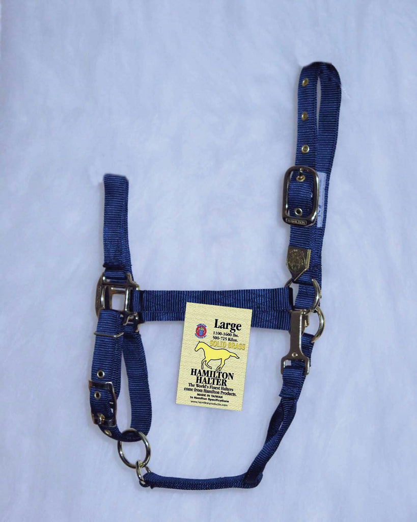 Adjustable Chin Horse Halter With Snap