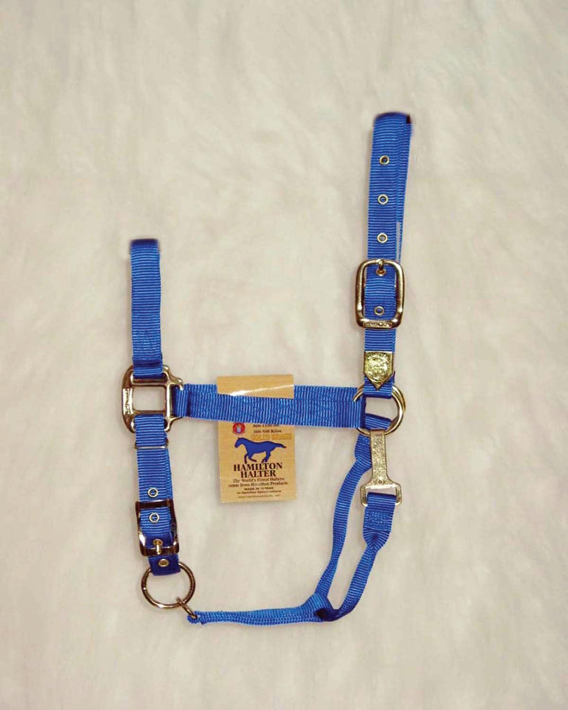 Adjustable Chin Horse Halter With Snap