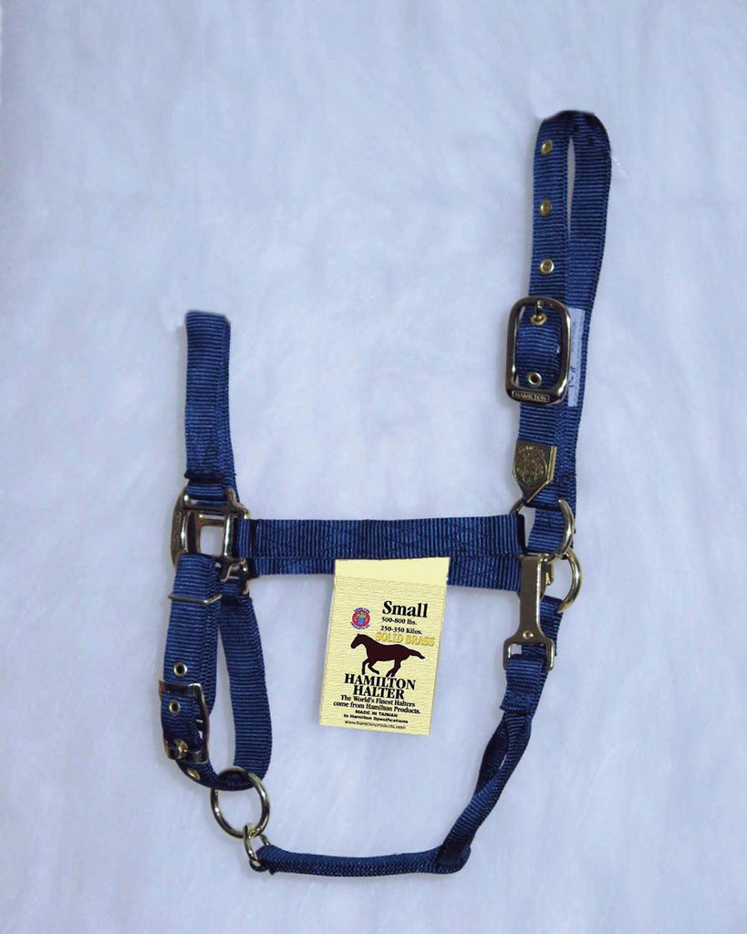 Adjustable Chin Horse Halter With Snap