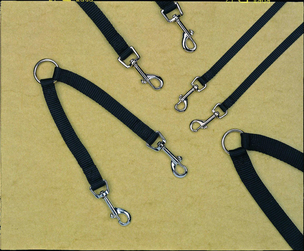 Nylon Double Coupler Walking 2 Dogs