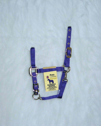 Adjustable Chin Horse Halter With Snap