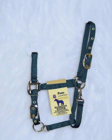 Adjustable Chin Horse Halter With Snap