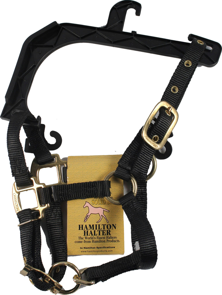 Adjustable Chin Horse Halter With Snap