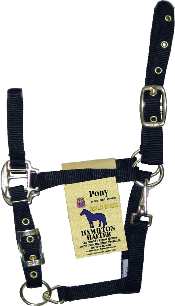 Adjustable Chin Horse Halter With Snap