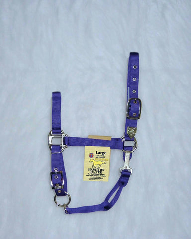 Adjustable Chin Horse Halter With Snap