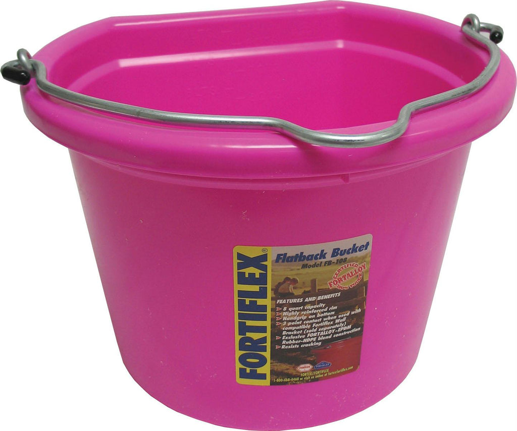 Flat Back Bucket