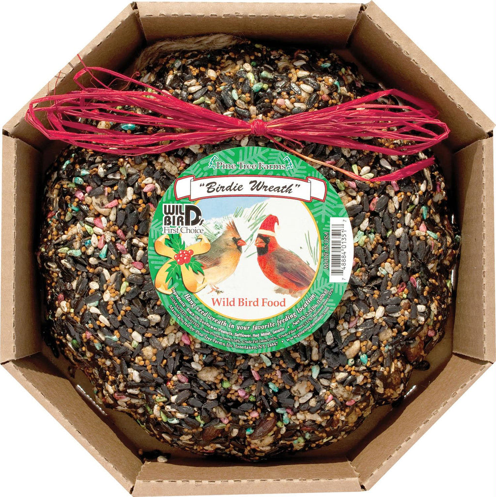 Holiday Birdie Wreath