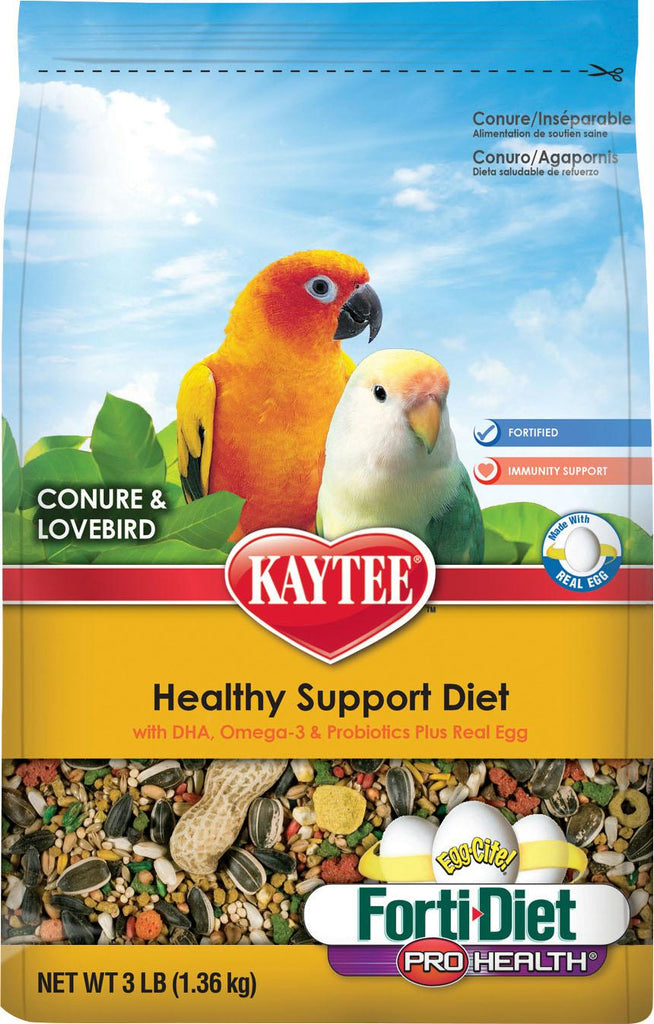 Forti-diet Pro-health Egg-cite Conure-lovebird Fd