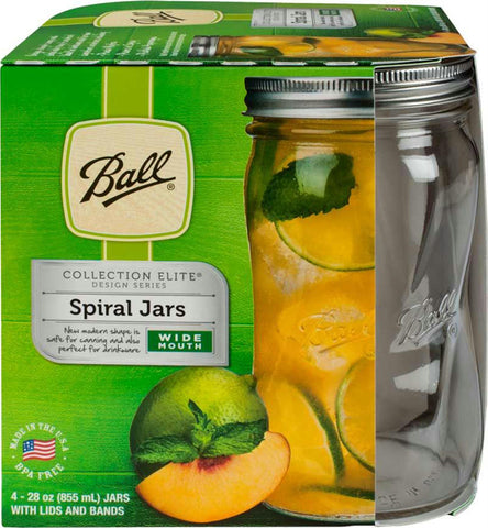 Ball Elite Spiral Wide Mouth Jar