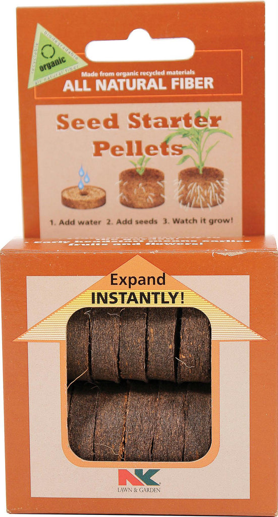 All Natural Fiber Seed Starter Pellets