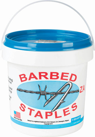 Barbed Staples