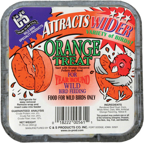 Orange Treat Suet