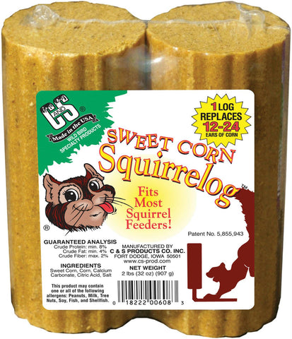 Sweet Corn Squirrelog Refill