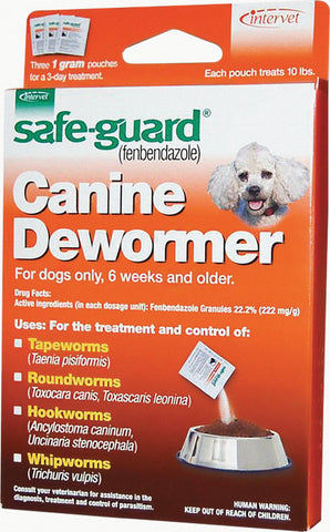 Safeguard Dog Dewormer