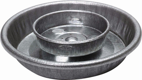 Little Giant Galvanized Mason Jar Waterer Base