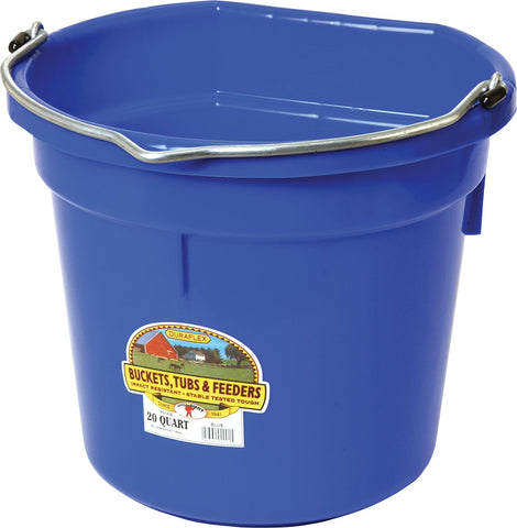 Little Giant Plastic Flat Back Bucket