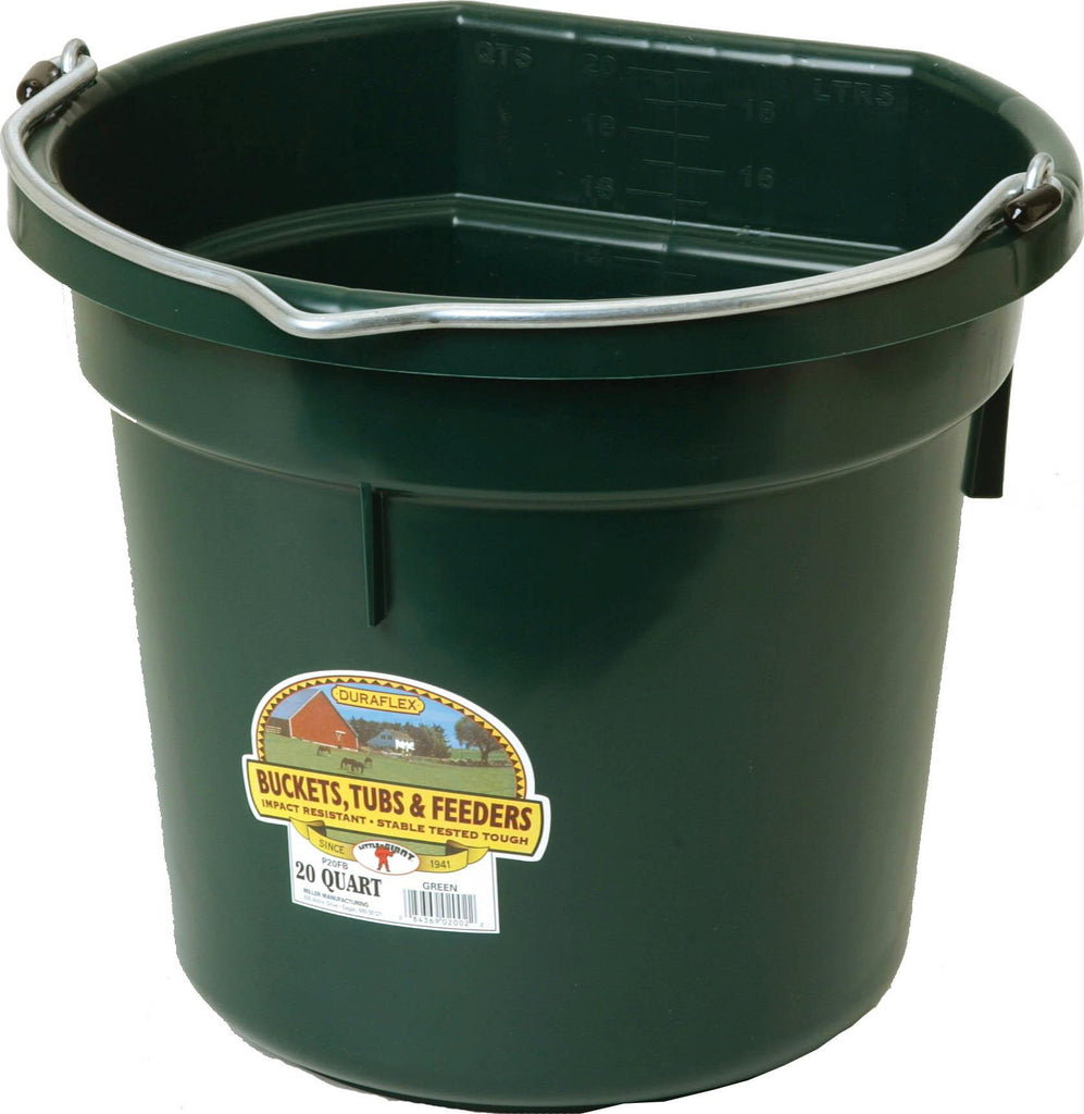 Little Giant Plastic Flat Back Bucket