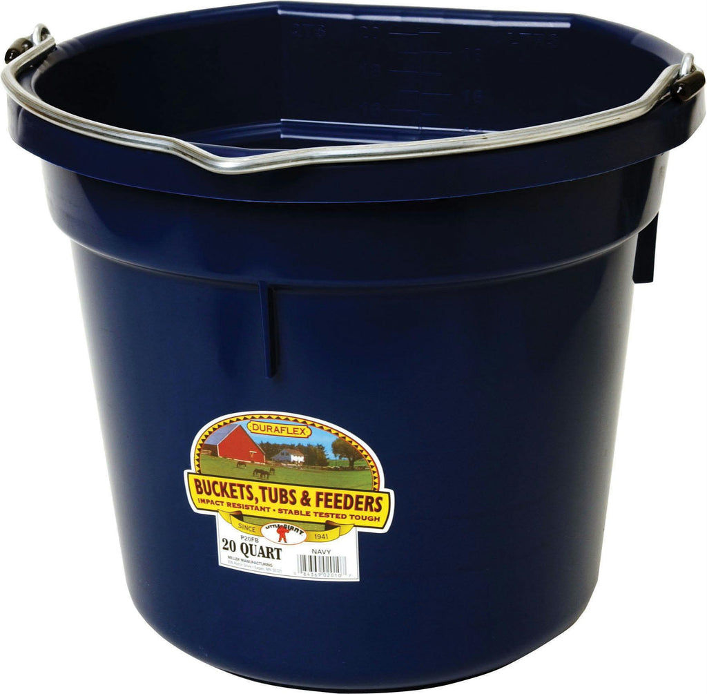 Little Giant Plastic Flat Back Bucket