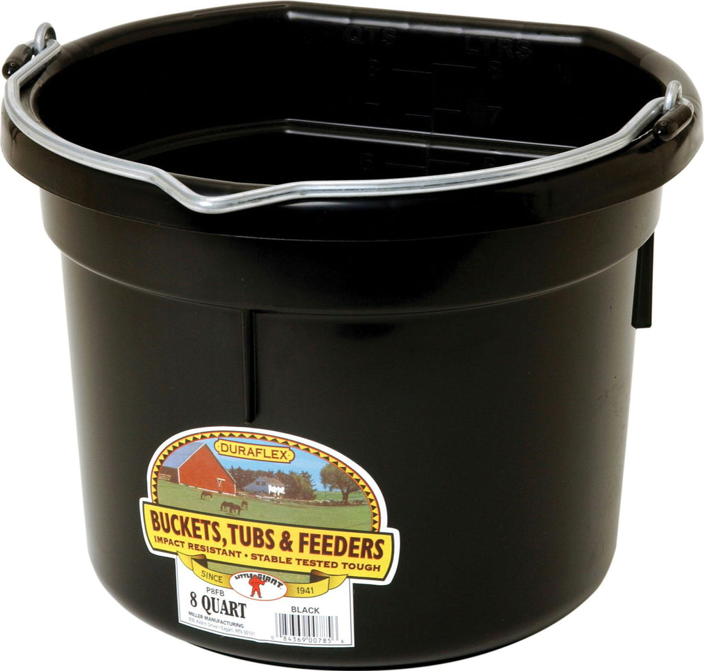 Little Giant Plastic Flat Back Bucket