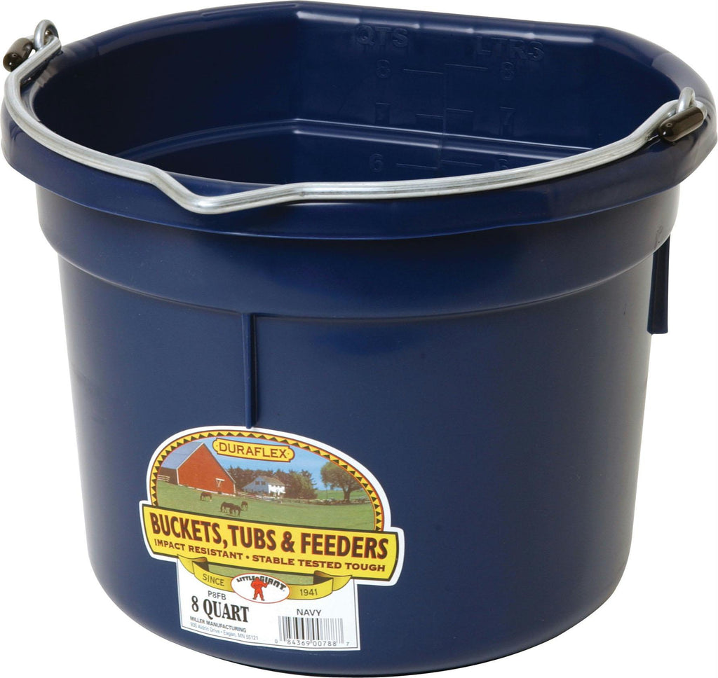 Little Giant Plastic Flat Back Bucket