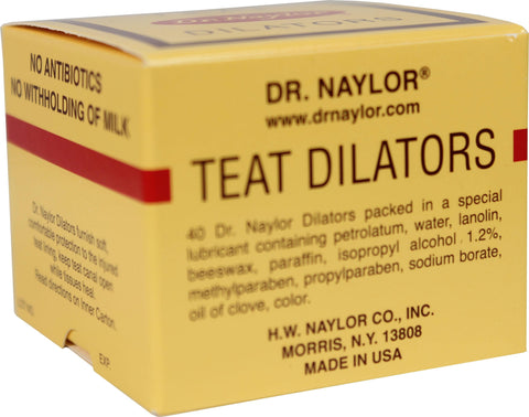 Dr. Naylor Teat Dilators