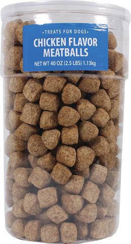 Meatballs Chicken Treats For Dogs