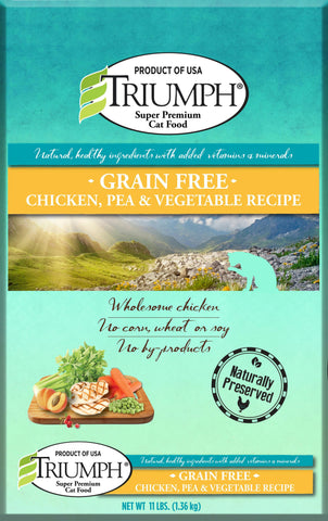 Triumph Grain Free Recipe Cat Food