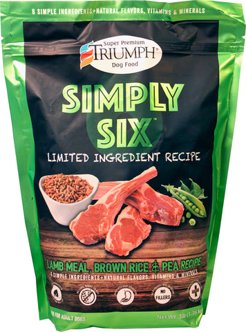 Triumph Simply Six Limited Ingredient Dog Food