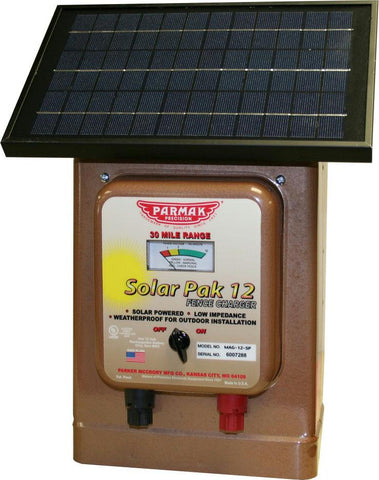 Parmak Magnum Solar Pak12 Solar Fence Charger