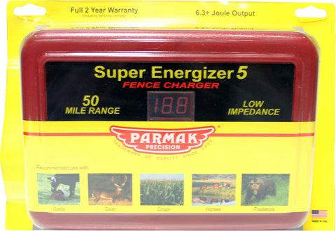 Parmak Super Energizer5 Fence Charger