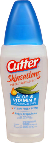 Cutter Skinsations Insect Repellent Pump Spray