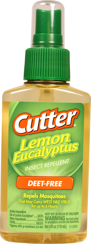 Cutter Lemon Eucalyptus Insect Repellent