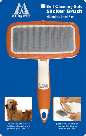 Self-clean Soft Slicker Brush