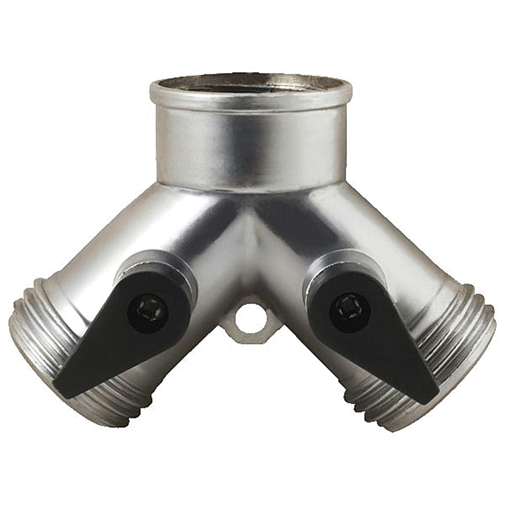 Metal 2-way Hose Connector