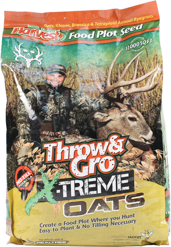 Harvest Food Plot Seed Throw & Gro Xtreme Oats