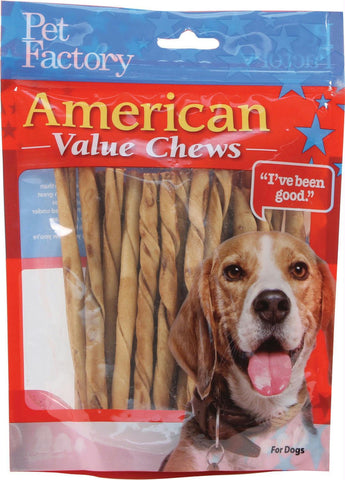 American Beefhide Twist Sticks Value Pack