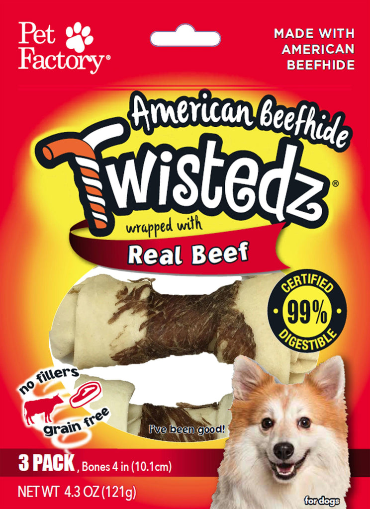 Twistedz Beefhide Bone