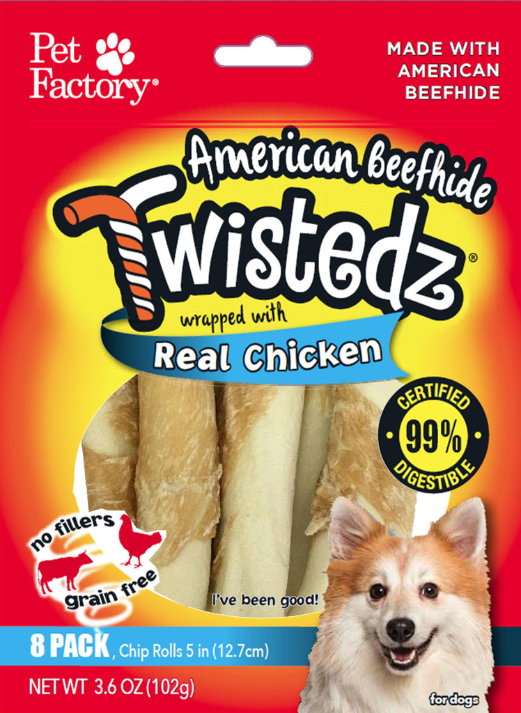 Twistedz Beefhide Chip Rolls