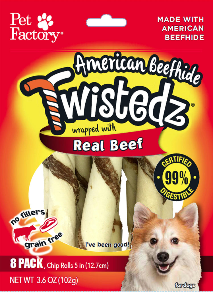 Twistedz Beefhide Chip Rolls