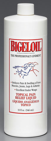 Bigeloil Topical Pain Relief Liquid For Horses