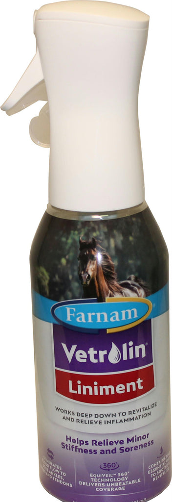 Vetrolin Liniment Equiveil Spray 360